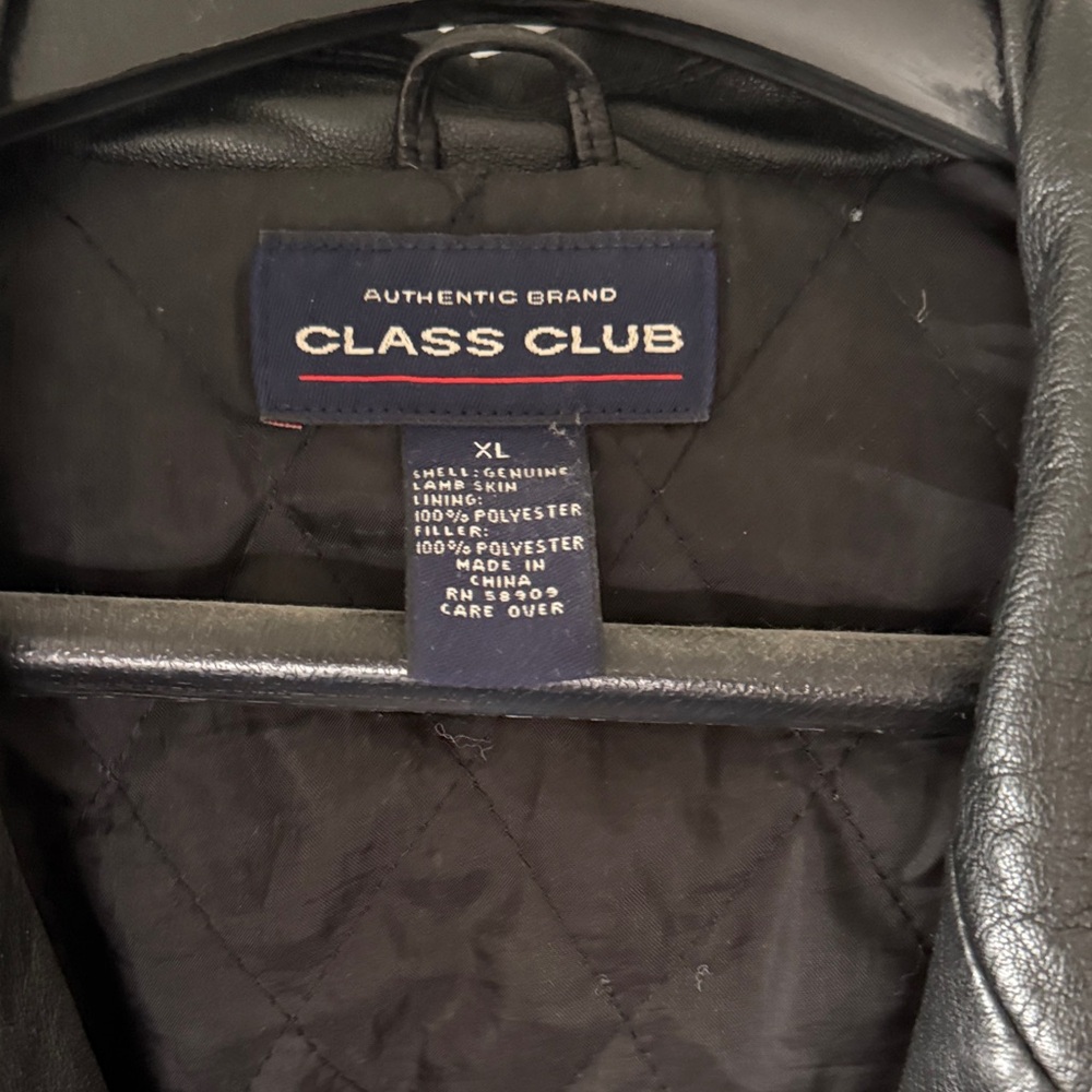 Class Club Black Quilted Men's Bag #101